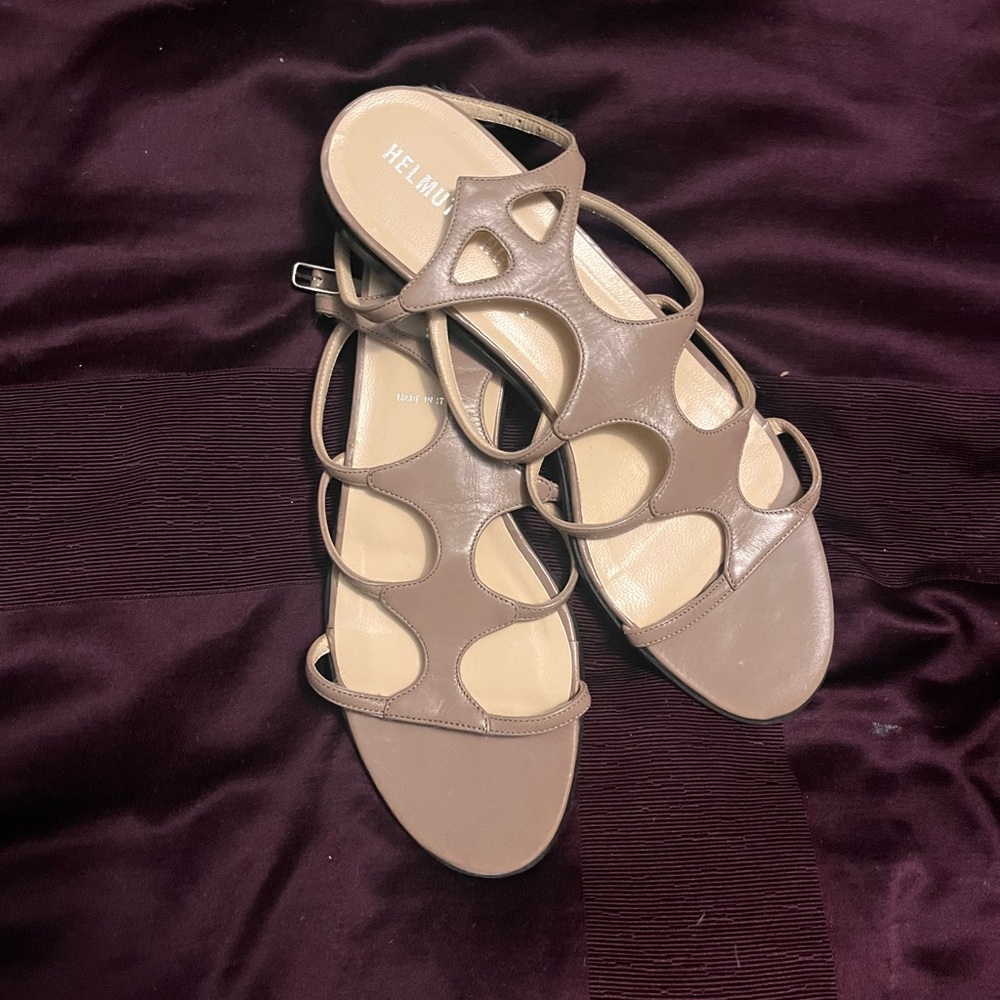 Helmut lang Beige Sandals! 37